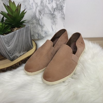 frye suede slip on