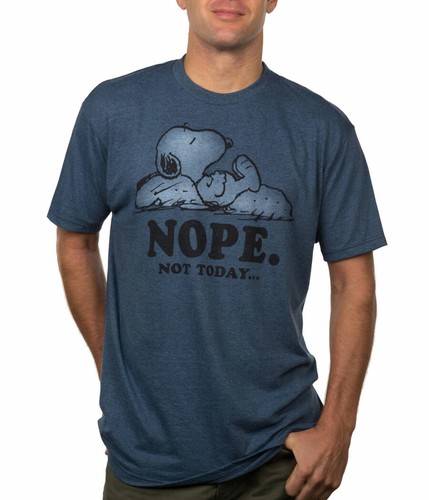 Peanuts Snoopy Nope Not Today Heather 