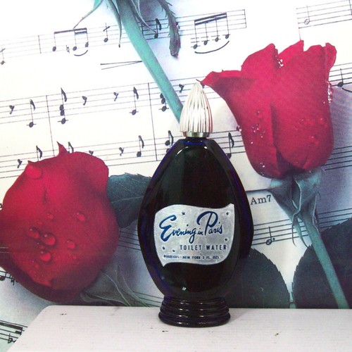 Evening In Paris By Bourjois Edt Splash 2 0 Fl Oz Nwob Blue Bottle Ebay