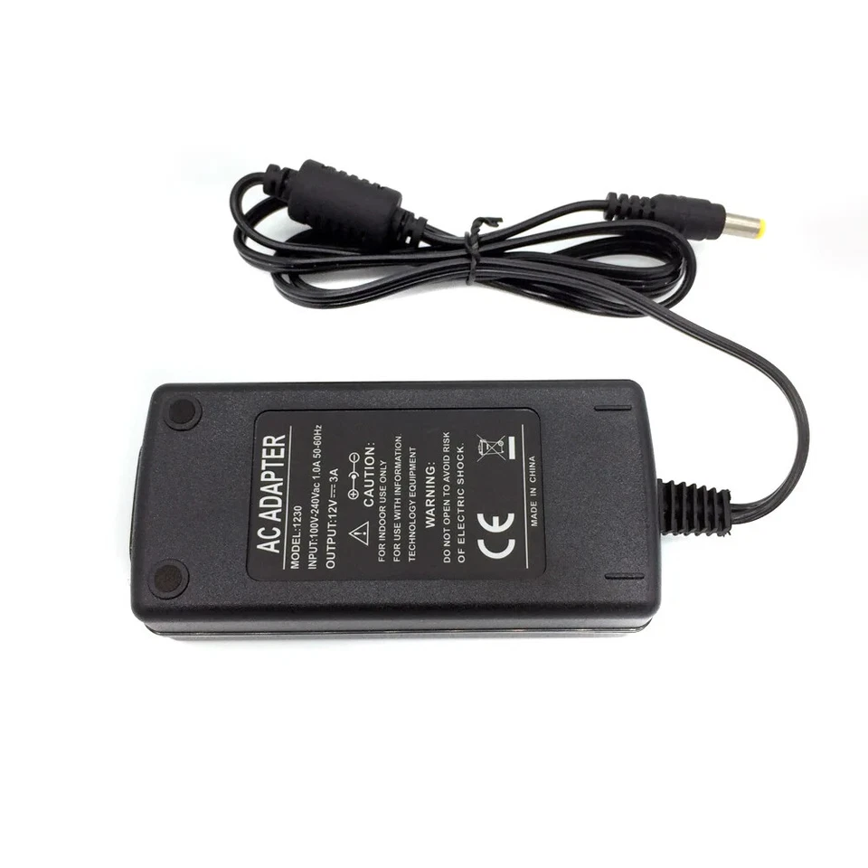 LED Power Supply Adapter 12V DC 1A 2A 3A 5A 8A 10A 15A Power Adapter AC110V 220V - Image 3 of 4