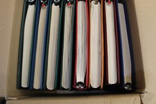 Zonen Bund Berlin DDR 8 Vordruckalben  Wunderkarton Sammlung  21 KG (WK 106)