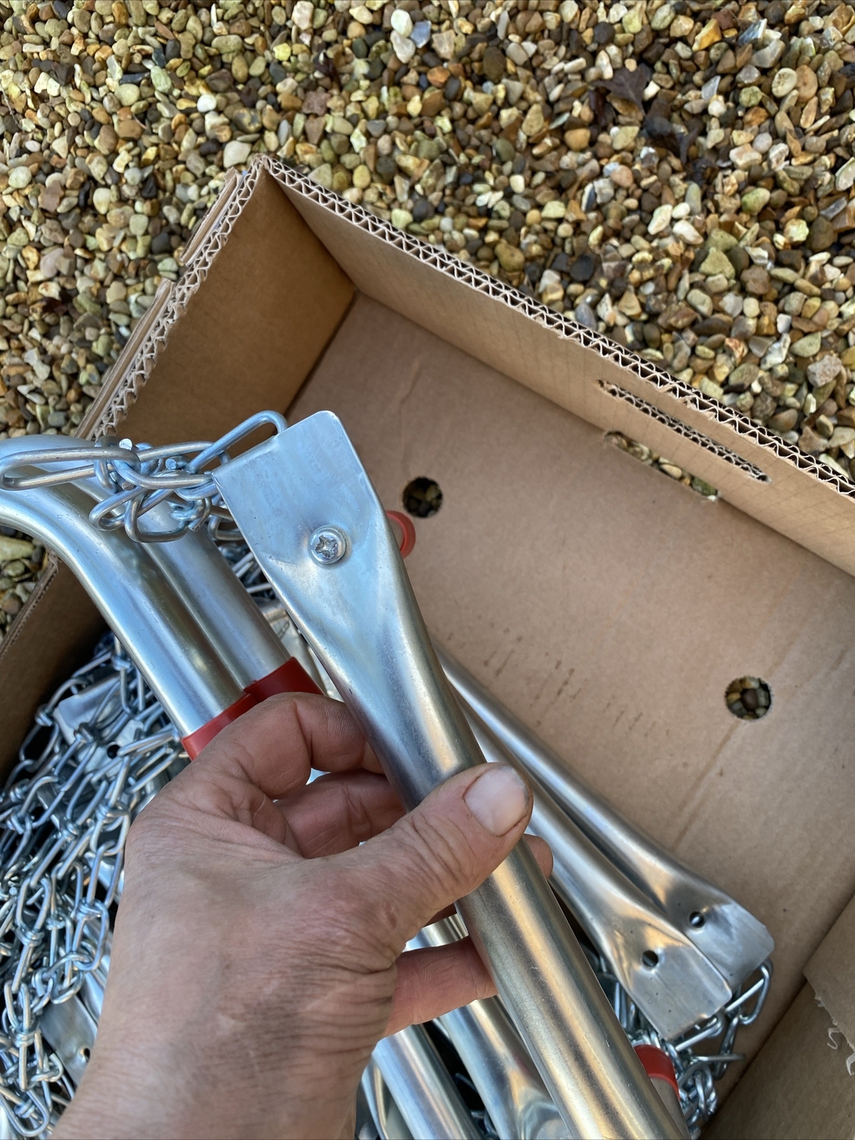 SafEscape, 3 Story, Metal, Fire / Escape Ladder, 25' Height, GWO