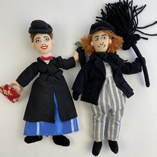 Disney Bean Bags Collection Mary Poppins  Bert Chimney Sweep Plush 10  Dolls