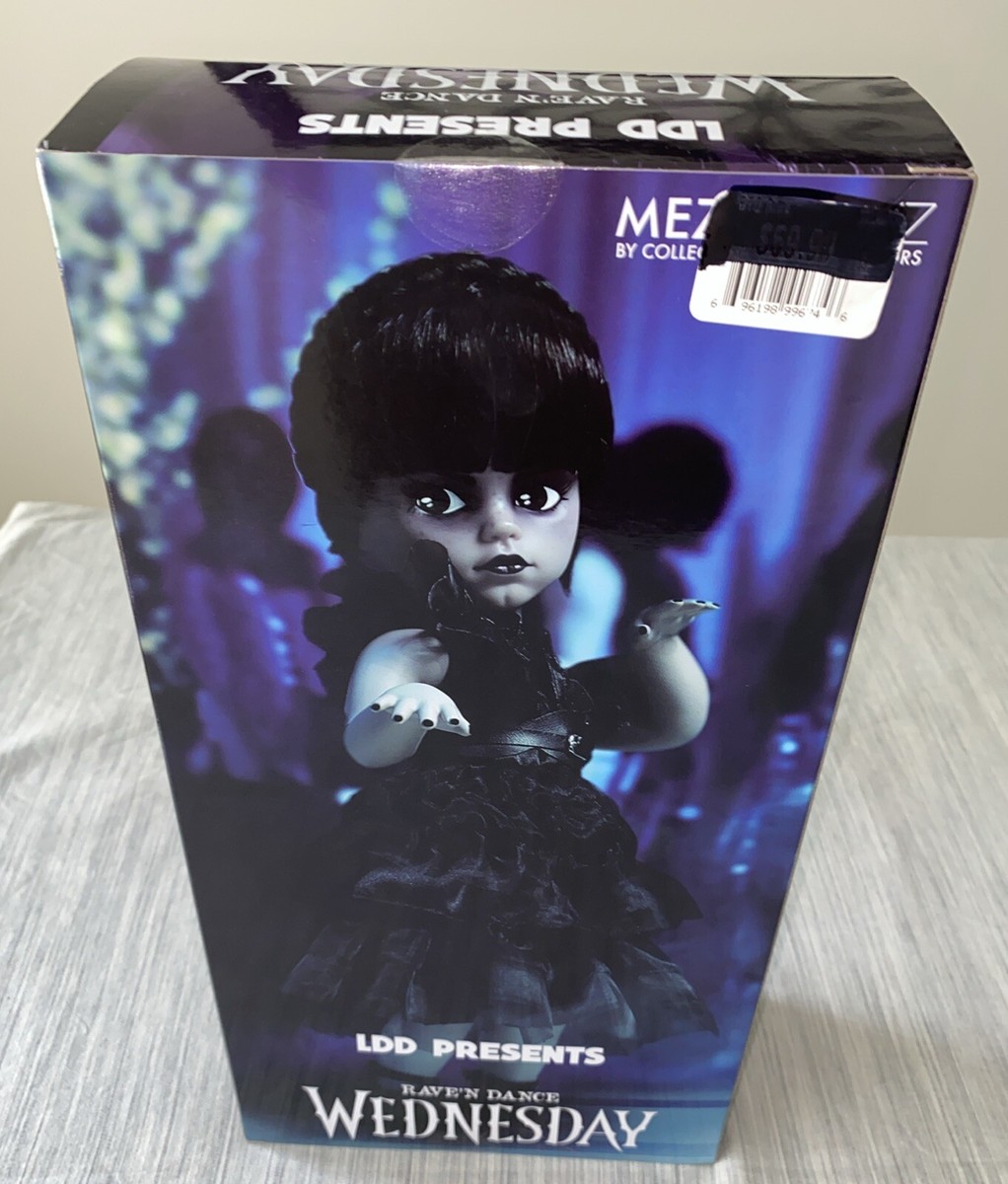 Mezco LDD Living Dead Dolls Addams Family Raven Dance WEDNESDAY