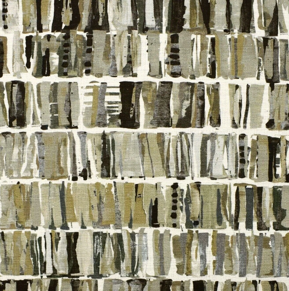 Swavelle Mill Creek FESTIVE Geometric FOG MIST织物枕头缝纫织物BTY — 第 4/4 张图片