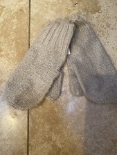 New Gap Kids Gray Metallic Mittens Size M