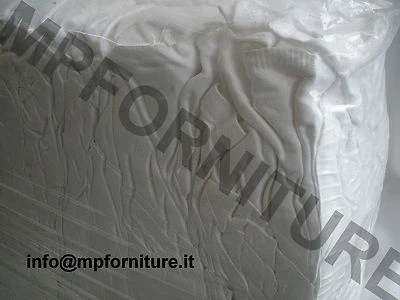 20Kg STRACCI PEZZAME LENZUOLO BIANCO CANDIDO MECCANICO OFFICINA STRACCIO PEZZE