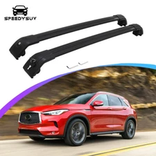Lockable Cross Bars For Infiniti QX50 QX55 2019-2025 Roof Rack Cargo Carrier 