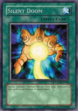 Silent Doom - GLAS-EN094 - Secret Rare - 1st Edition x1 - Heavily Played