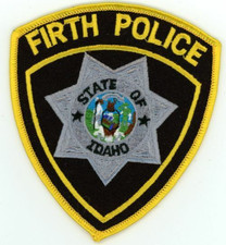 IDAHO ID FIRTH POLICE NICE SHOULDER PATCH SHERIFF