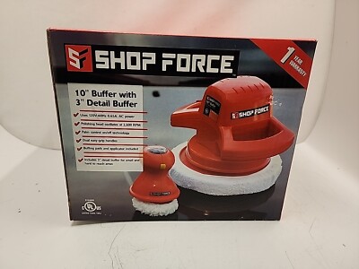 Shop Force Car Buffer Polisher Kit. 10
