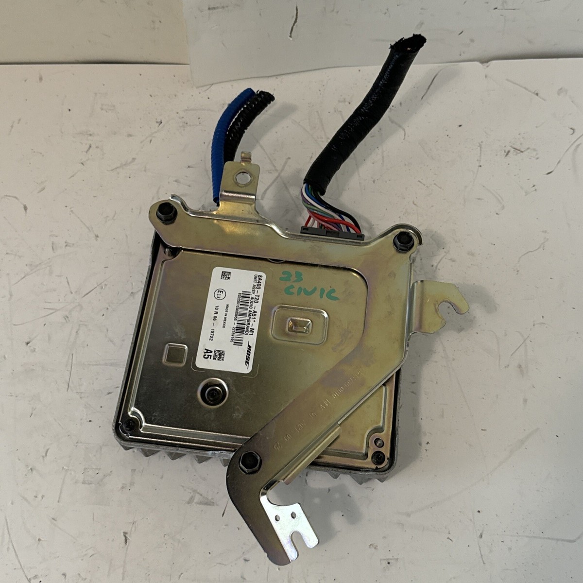 2023 HONDA CIVIC SEDAN BOSE AUDIO RADIO AMPLIFIER OEM 8A400-T20