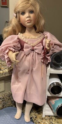 LAURIELLE LIMITED EDITION PORCELAIN ART DOLL BY NANCY SPAIN #50 of 75 AS IS TLC
