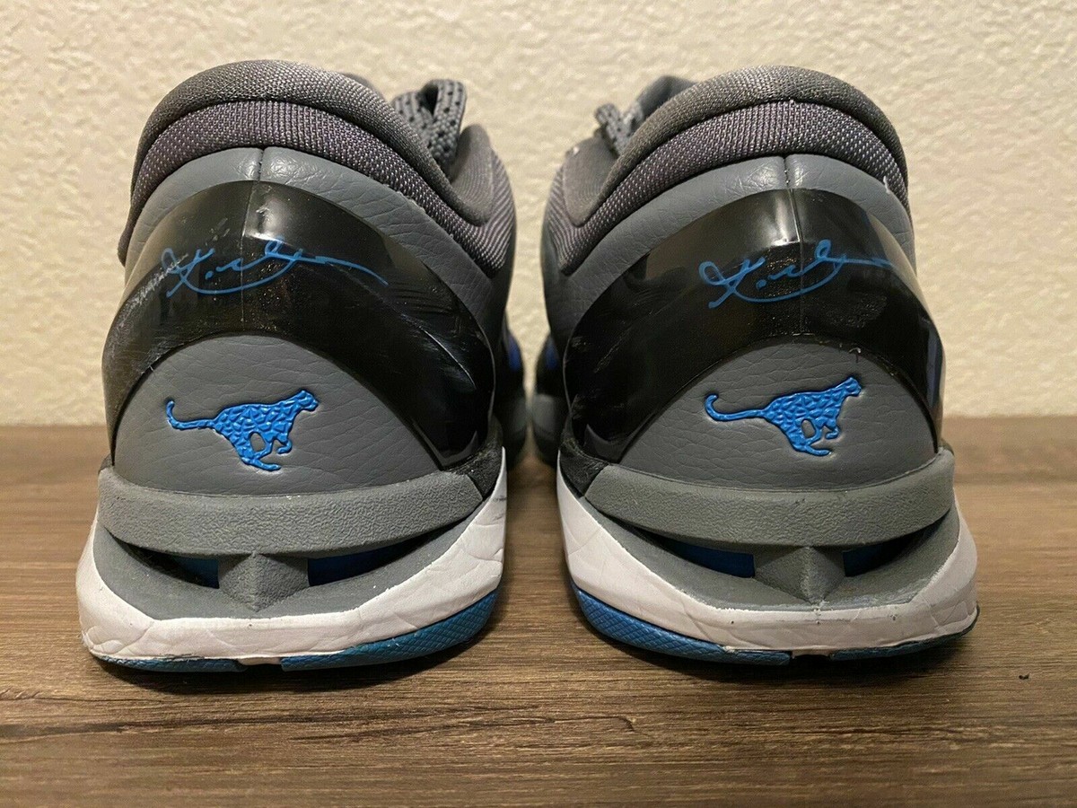 Nike Zoom Kobe 7 VII CHEETAH Wolf Grey/Photo Blue-Black Cool