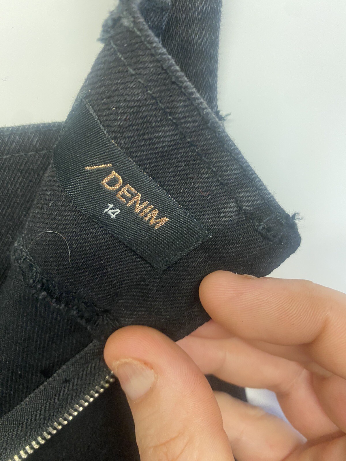 Ladies denim dress size 14 eBay