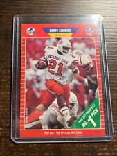 A124,416 - 1989 Pro Set #494 Barry Sanders RC