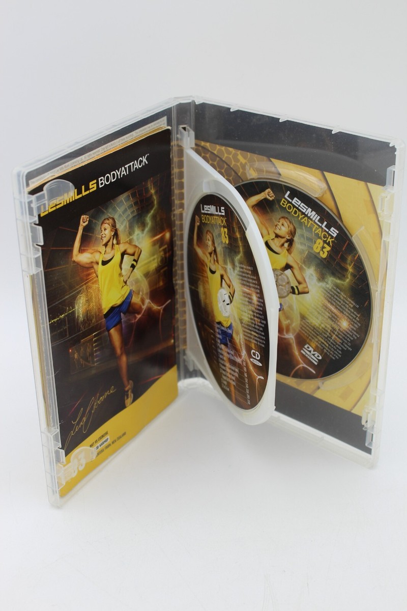 ヤスヤス　LES MILLS BODYATTACK Les Mills Body Attack #83 Complete DVD, CD, Case & Choreography
