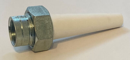 Large Type 1 Ceramic Sandblaster Nozzle with Female Threads: C1 Nozzle Tip - Picture 3 of 12