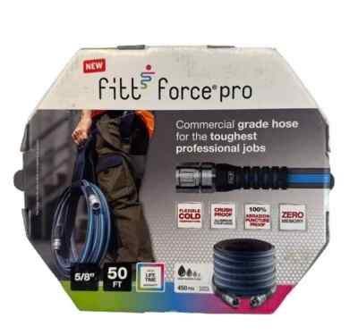 #ad FITT Force PRO 5 8 in. x 50 ft. Heavy Duty Commercial Grade Hose $36.95