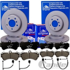 ATE BREMSSCHEIBEN + BELÄGE VORNE + HINTEN passend für VW TOUAREG 7L Bj 2002-2010