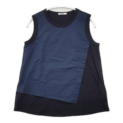 nooy Sleeveless Tops Camisoles Tank top Navy black 6-0502S 