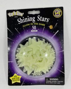 Shining Stars Glow in the Dark Stars - 50 stars - 1 pack