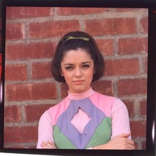 Angela Cartwright époque perdue dans l'espace séance photo originale 2 1/4 transparence