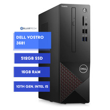 Dell Vostro Desktop PC - 10th Gen. Intel i5 | 16GB RAM 512B SSD Windows 11 Pro