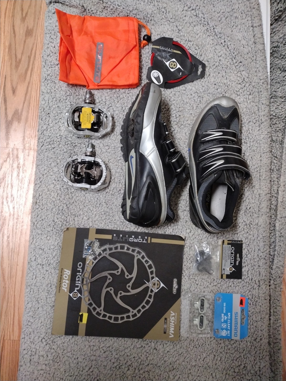 Lot Of 7 Bike Components. Origin 8, Shimano. 75%off Retail