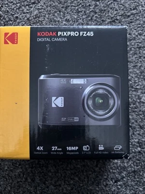 Kodak Pixpro FZ45 Compact Digital Camera Black - Image 1 of 3