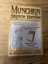 Munchkin Sketch Edition Game 2016 Steve Jacks...