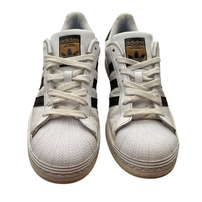 Adidas Classic White and Black Sneakers size 8