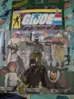 GI Joe Valor vs Venom action figures Scarlett, Snake Eyes, Tracker Kwinn