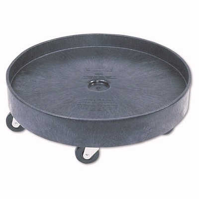 Rubbermaid Commercial 2650BLA BRUTE 500-lb. Universal Drum Dolly - Black New