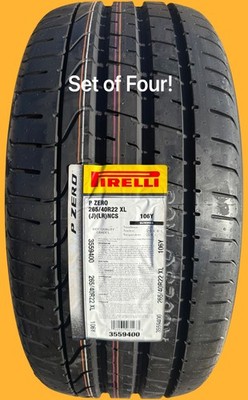 FOUR BRAND NEW 265/40R22 106Y Pirelli P Zero J LR Noise Canceling PNCS Tires