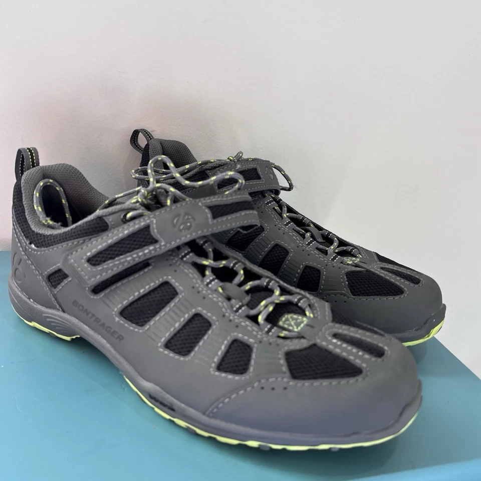 Sapatos femininos Bontrager SSR cinza multiesportivo bicicleta ciclismo com cadarço EUA 8 - Imagem 2 de 4