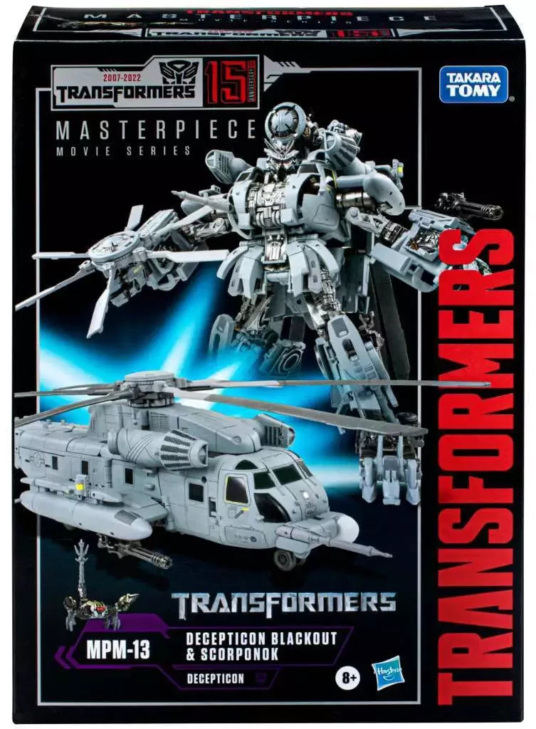 トランスフォーマー MPM-13 ブラックアウト MPM-13 ディセプティコン ブラックアウト＆スコルポノック