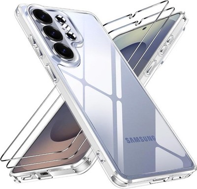 Case For Samsung Galaxy S26 Ultra / S25 FE Clear Shockproof Silicone Phone Cover | eBay Case For Samsung Galaxy S26 Ultra / S25 FE Clear Shockproof Silicone Phone Cover | eBay