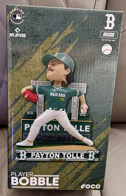 #ad Payton Tolle 1st Start 8 29 25 Red Sox City Connect Monster Jersey Bobblehead LE $135.88