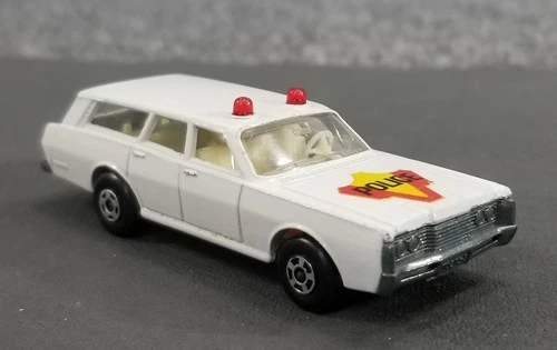 Nice Matchbox Lesney 1-75 Series Superfast No.55 Mercury Police Car Near Mint