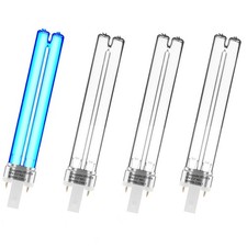 4 Pack 9 WATT UVC PL-S9/TUV G23 Base UV Light Bulb for Outdoor Pond Clarifier...