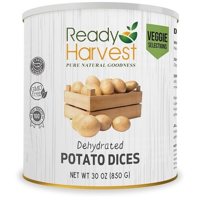 Ready Harvest Dehydrated Food - Potato Dices | Emergency | Dried 1 CAN 