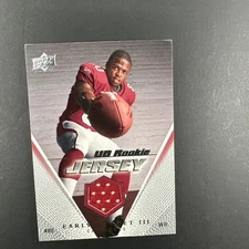 2008 UD Rookie Jersey Early Doucet III #UDRJ-ED Cardinals PATCH Game-Worn RC!