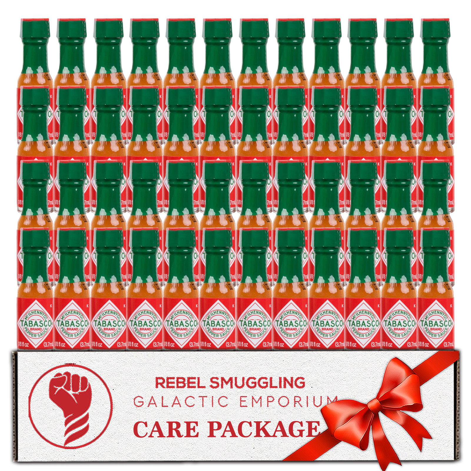 Tabasco Mini Bottle 48 Pack
