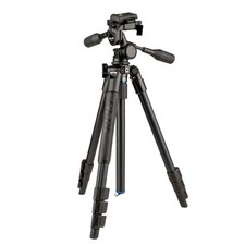 Slik PRO AL-324-3W 4-Section Aluminum Tripod with SH-747 3-Way Pan Head
