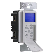 15 Amp In-Wall 3-Way Daylight Adjusting Digital Timer Switch with Screw Terminal