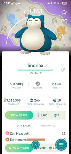 Snorlax ( Special Pokopia Background✨️ ) Pokémon Trade✨️ GO - Fast Same Day