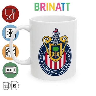 Ceramic Mug - Chivas Guadalajara - Mexican - Soccer - Liga MX - Funny Coffee