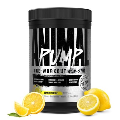Animal Pump NS Stim-Free Pre Workout Powder for Men & Women - Caffeine-Free Prew