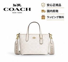 COACH City Mini Tote Bag Signature Canvas CW032 IMXUX